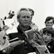 American golfing legend Arnold Palmer beseiged by young autograph hunters. (Photo: Popperfoto/Getty Images)